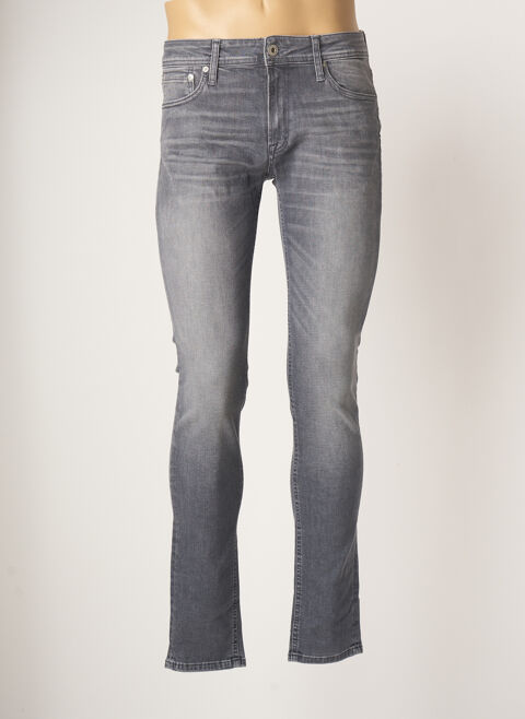Jeans skinny homme Jack & Jones gris taille : W29 L34 21 FR (FR)