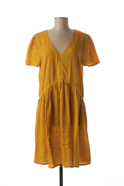 Robe mi-longue femme Kanope jaune taille : 38 19 FR (FR)