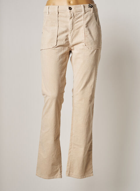 Jeans coupe droite femme Impaqt beige taille : 34 38 FR (FR)