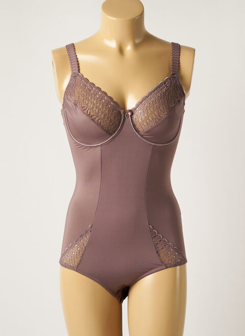Body lingerie femme Manas violet taille : 90D 37 FR (FR)