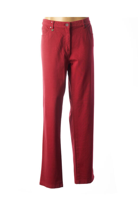 Pantalon casual femme Saint James rouge taille : 50 37 FR (FR)