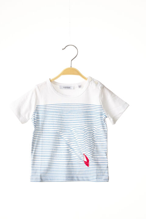 T-shirt garon Marese bleu taille : 12 M 10 FR (FR)