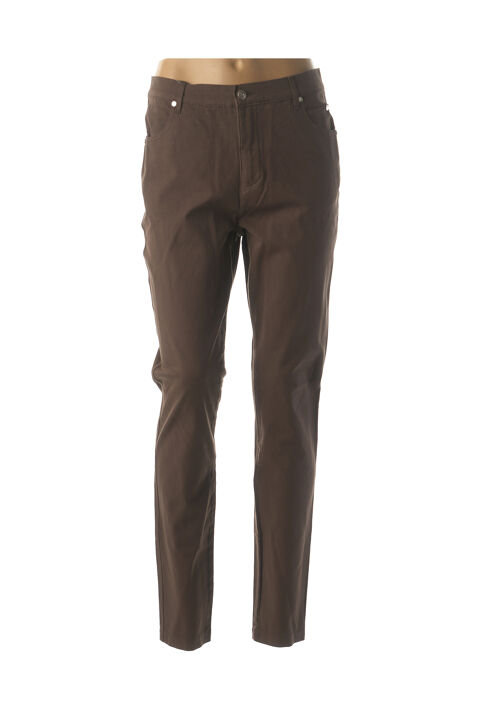Pantalon slim femme Marble marron taille : 42 35 FR (FR)