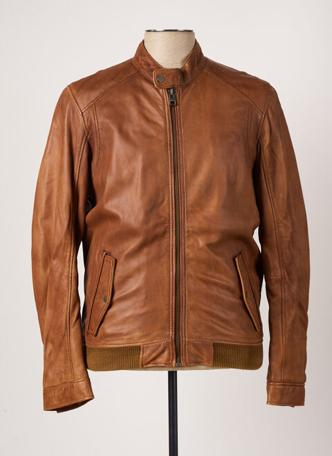 Veste en cuir homme Oakwood marron taille : L 139 FR (FR)