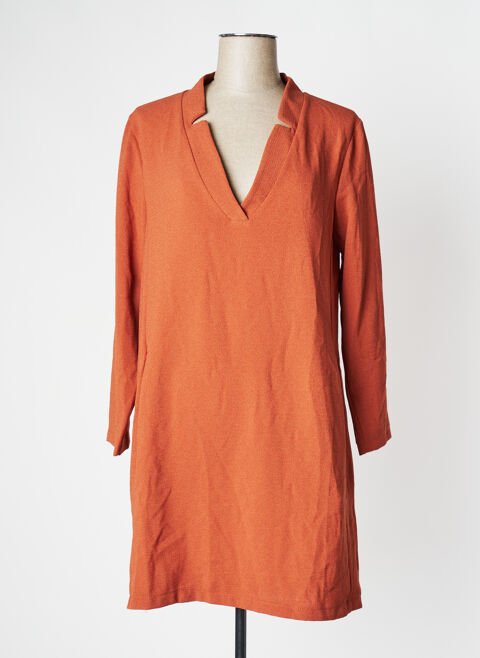 Robe courte femme Pako Litto orange taille : 38 49 FR (FR)