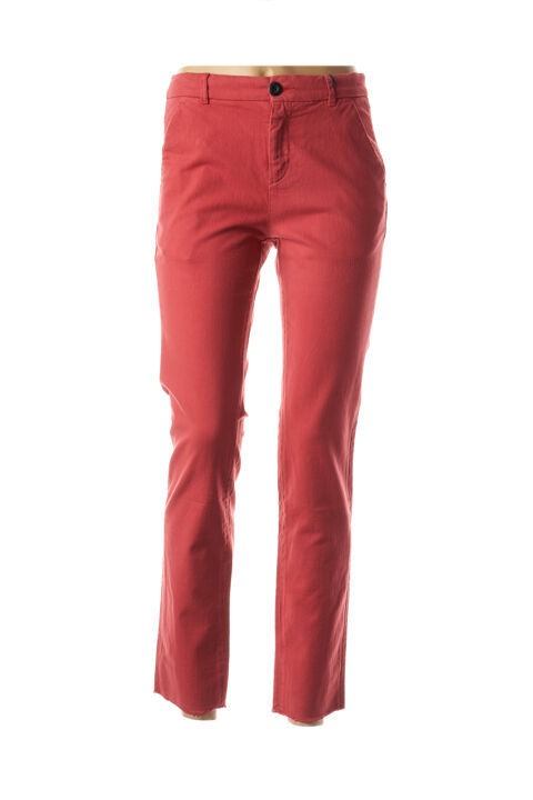Pantalon 7/8 femme Leon & Harper rouge taille : 36 29 FR (FR)