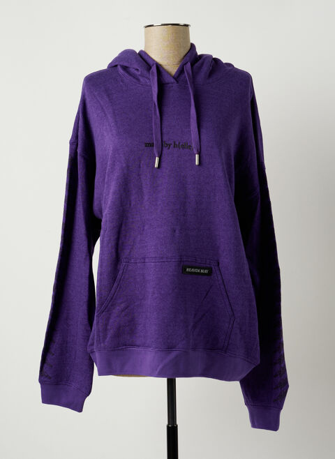 Sweat-shirt femme Heaven May violet taille : 34 18 FR (FR)