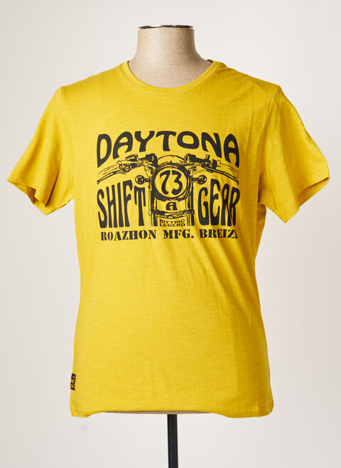 T-shirt homme Daytona jaune taille : L 15 FR (FR)