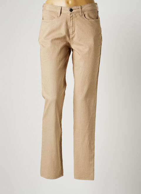 Jeans coupe slim femme Guy Dubouis beige taille : 40 29 FR (FR)