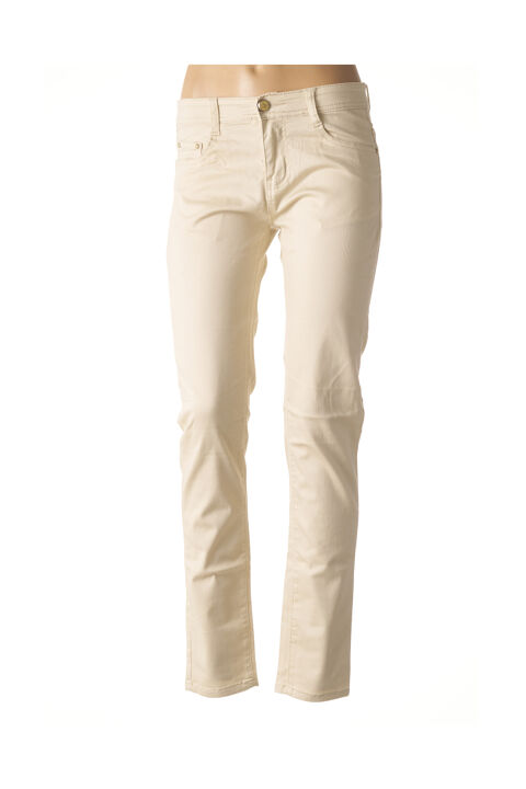 Pantalon slim femme Bs Jeans beige taille : 44 11 FR (FR)