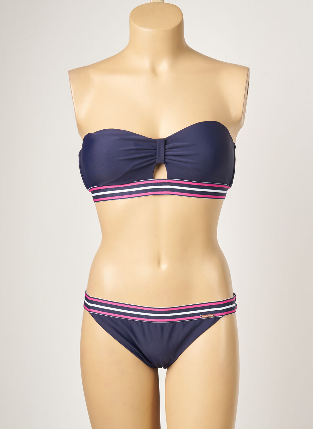 Maillot de bain 2 pi&egrave;ces femme Ysabel Mora bleu taille : 100B XL Vtements