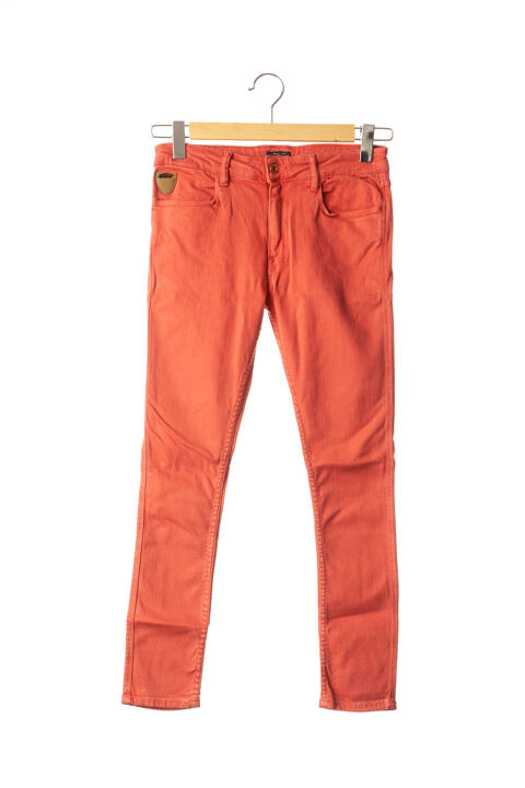 Jeans skinny femme April 77 orange taille : W29 L26 5 FR (FR)