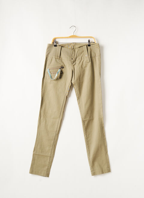 Pantalon slim femme Diesel vert taille : W29 40 FR (FR)