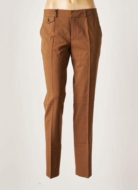 Pantalon chino femme Leon & Harper marron taille : 38 39 FR (FR)