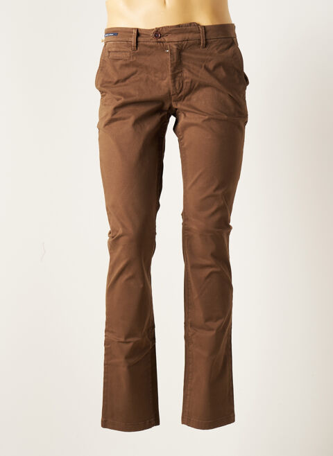 Pantalon chino homme Teleria Zed marron taille : W40 35 FR (FR)