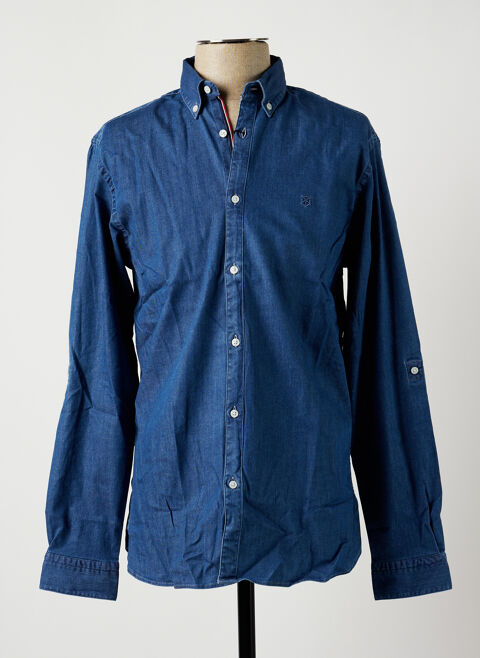 Chemise manches longues homme Jack & Jones bleu taille : S 15 FR (FR)