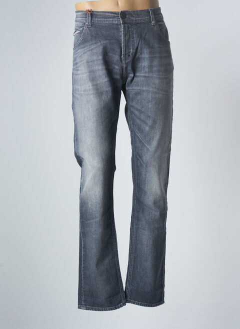 Jeans coupe droite homme Donovan gris taille : W36 L34 52 FR (FR)