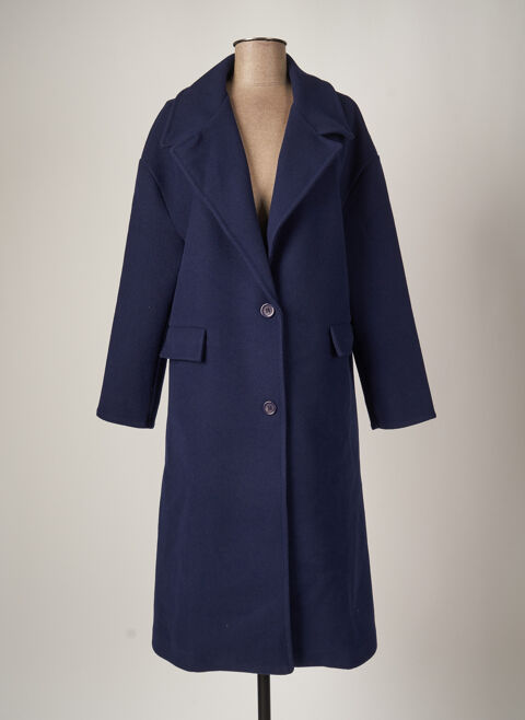 Manteau long femme Lola Espeleta bleu taille : 34 29 FR (FR)