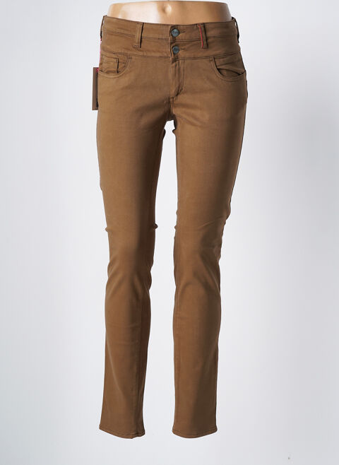 Pantalon slim femme Couturist marron taille : W28 L32 38 FR (FR)
