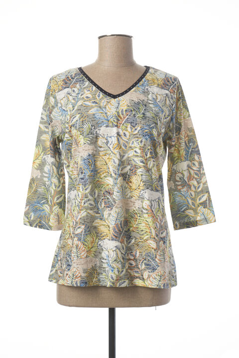 T-shirt femme Concept K vert taille : 40 10 FR (FR)