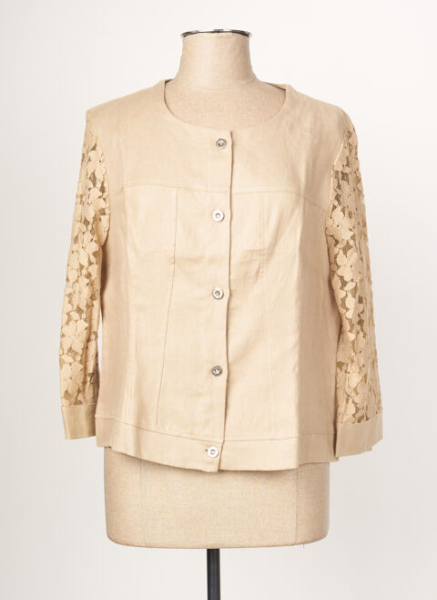 Veste casual femme Maloka beige taille : 44 42 FR (FR)