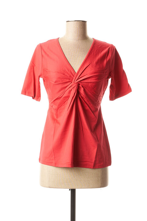 T-shirt femme Patrizia Dini rouge taille : 38 4 FR (FR)