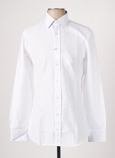Chemise manches longues homme Hackett blanc taille : S 67 FR (FR)