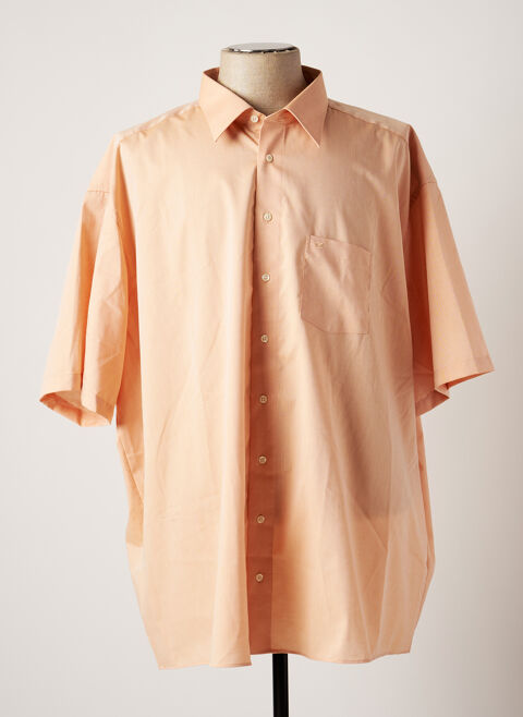 Chemise manches courtes homme Casamoda orange taille : 6XL 14 FR (FR)
