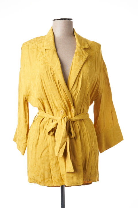 Veste casual femme La Fee Maraboutee jaune taille : 38 27 FR (FR)