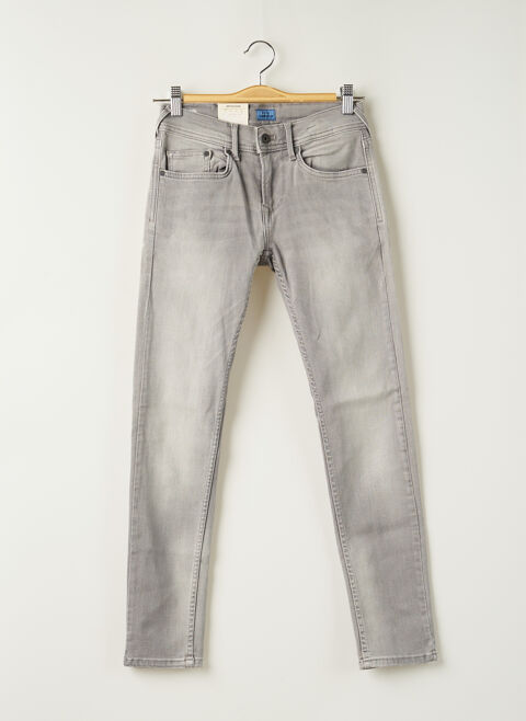 Jeans coupe slim garon Pepe Jeans gris taille : 12 A 28 FR (FR)