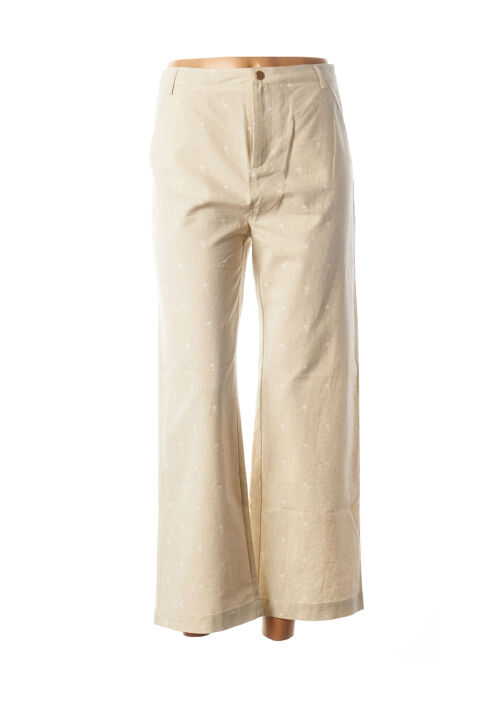 Pantalon 7/8 femme I.Code (By Ikks) beige taille : 36 31 FR (FR)