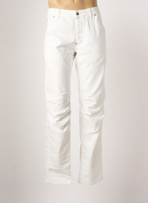 Pantalon droit homme G Star blanc taille : W38 L34 54 FR (FR)