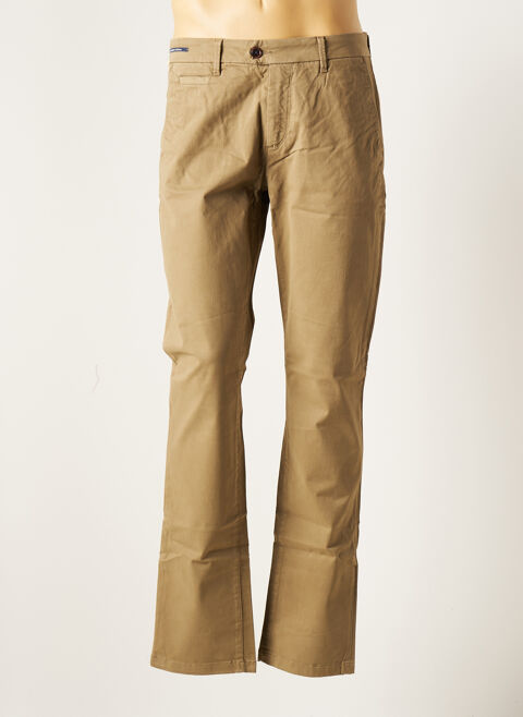 Pantalon chino homme Teleria Zed beige taille : W34 35 FR (FR)