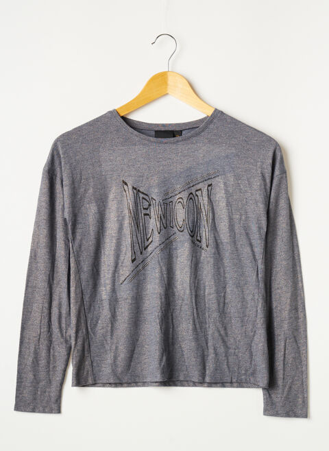 T-shirt fille Beckaro gris taille : 12 A 8 FR (FR)