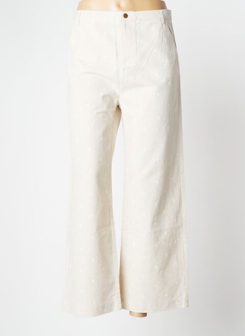 Pantalon 7/8 femme I.Code (By Ikks) beige taille : 34 52 FR (FR)