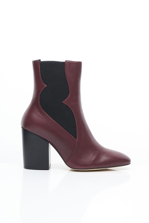 Bottines/Boots femme Sarenza violet taille : 38 27 FR (FR)