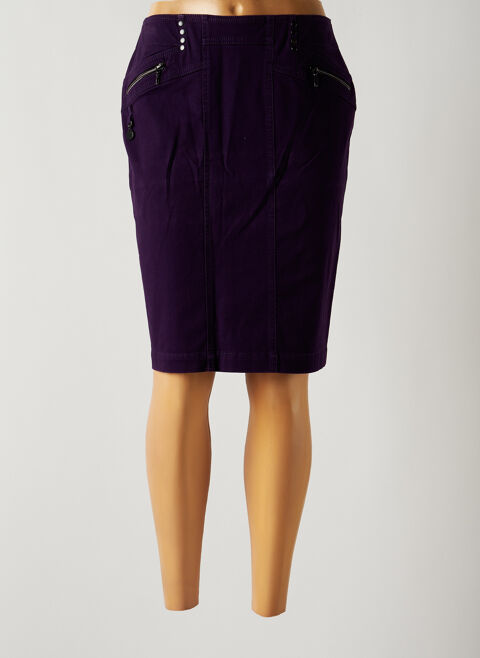 Jupe mi-longue femme Quattro violet taille : 38 38 FR (FR)