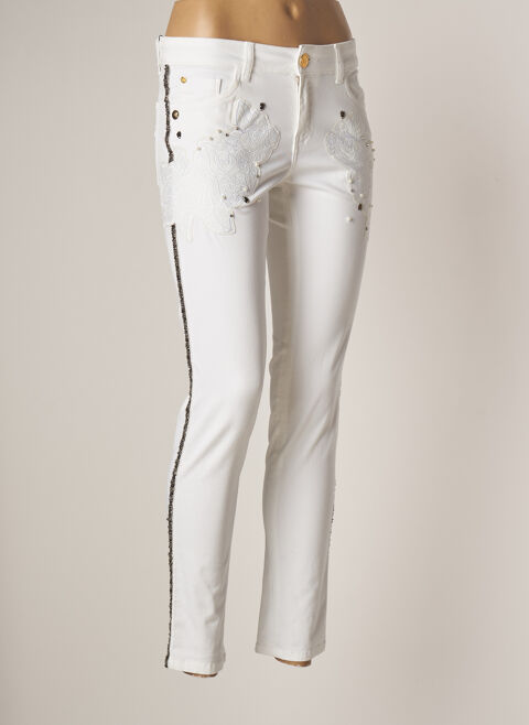 Jeans coupe slim femme Monarch blanc taille : 36 20 FR (FR)