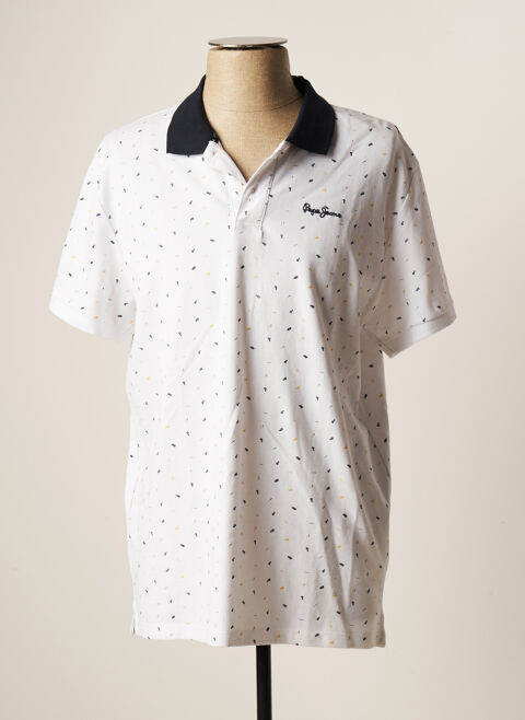 Polo homme Pepe Jeans blanc taille : M 37 FR (FR)
