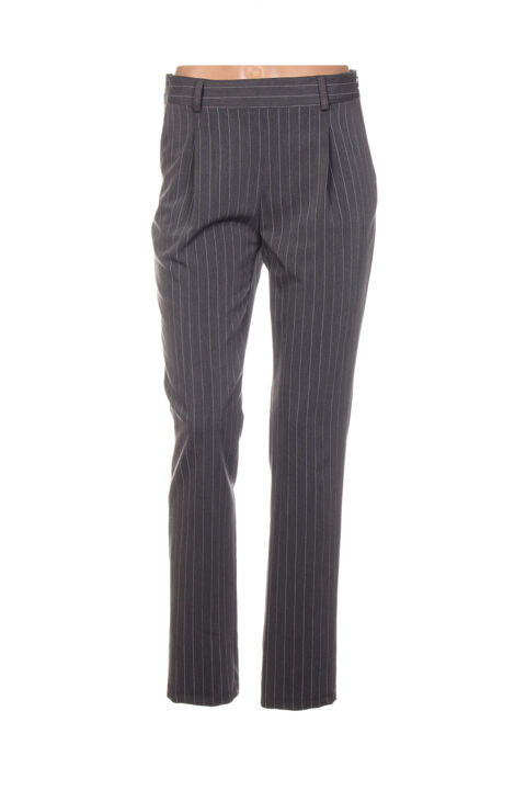 Pantalon droit femme Lenny B gris taille : 36 15 FR (FR)