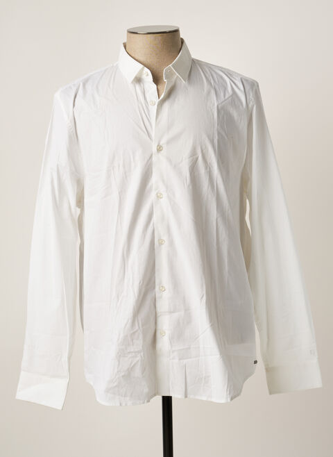 Chemise manches longues homme Garcia blanc taille : 3XL 24 FR (FR)