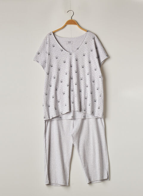 Pyjama femme Canat gris taille : 48 52 FR (FR)