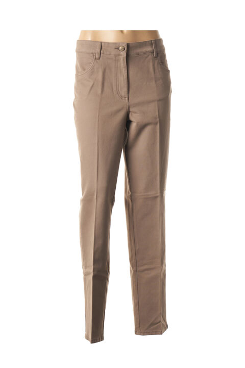 Pantalon slim femme Virginia Blu' beige taille : 50 17 FR (FR)