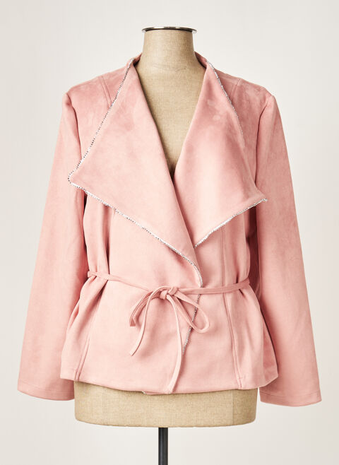 Veste chic femme Multiples rose taille : 46 31 FR (FR)