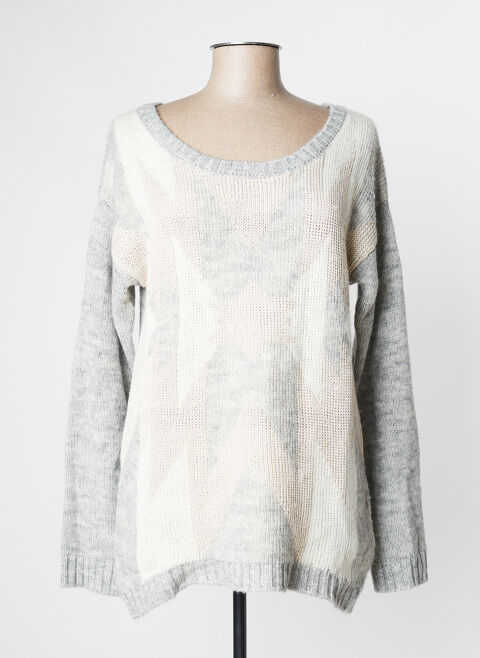 Pull tunique femme Kaporal gris taille : 42 34 FR (FR)