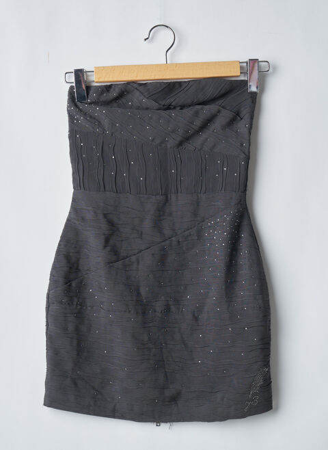 Robe courte femme Pepe Jeans gris taille : 34 39 FR (FR)