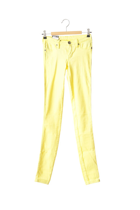 Jeans coupe slim femme Dr Denim jaune taille : 34 9 FR (FR)