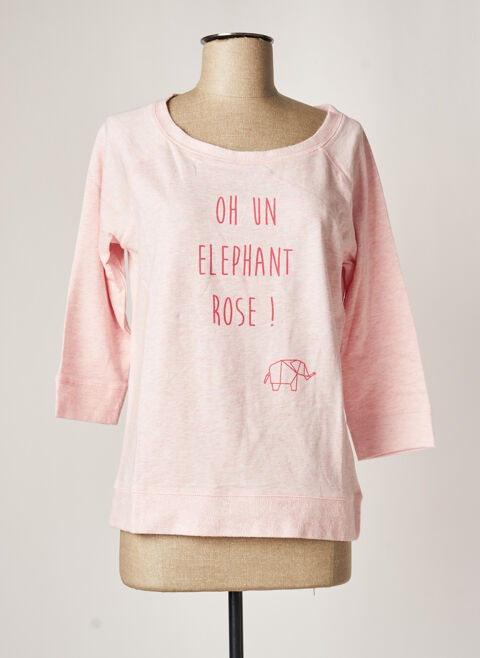 Sweat-shirt femme Fillandises rose taille : 40 32 FR (FR)