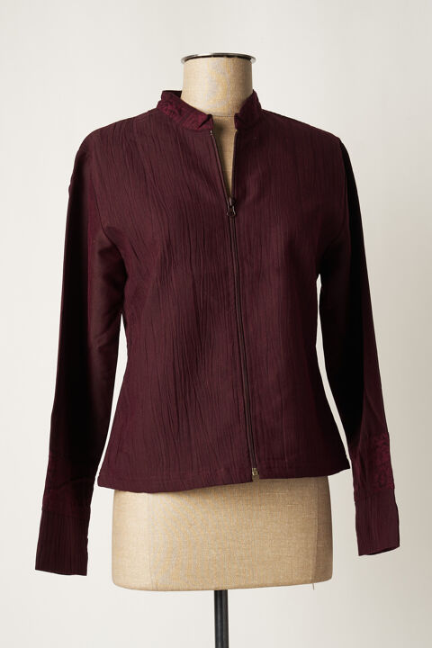 Veste chic femme Nid D'abeille violet taille : 38 31 FR (FR)