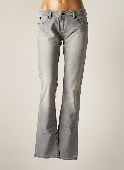 Jeans coupe droite femme Kaporal gris taille : W31 39 FR (FR)